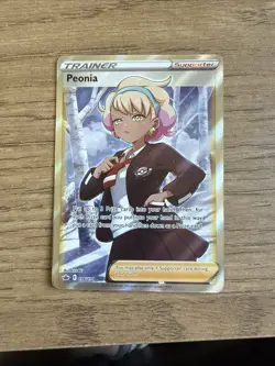 Peonia - 196/198 - Full Art Ultra Rare Chilling Reign - Pokemon Card - NM - Image 1