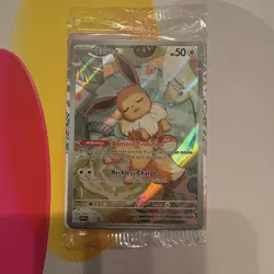 Sealed! Eevee Promo Card SVP 173 Prismatic Evolutions ETB Pokemon TCG! Lot of 13 - Image 1