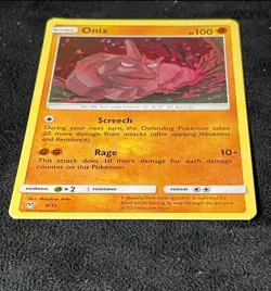 Onix 2019 Holo McDonald’s 9/12 Pokemon card LP - Image 2