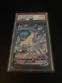 Calyrex VMAX Ice Rider Alternate Art Secret Card 203/198 Sword & Shield - Image 1