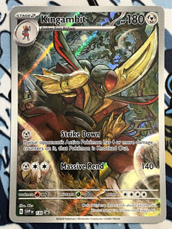 Kingambit 130 Sv: Scarlet & Violet Promo Cards Holo NM - Image 1