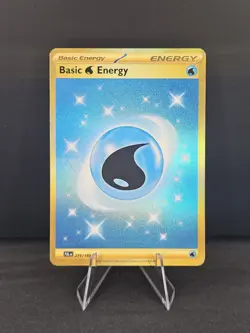 Pokemon TCG Water Energy Scarlet & Violet Paldea Evolved Holo Card 279/193 - Image 1