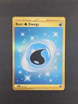 Pokemon TCG Water Energy Scarlet & Violet Paldea Evolved Holo Card 279/193 - Image 2