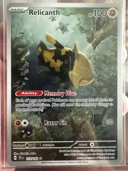 Relicanth Holo Pokemon TCG Card SV05: Temporal Forces 173/162 - Image 1