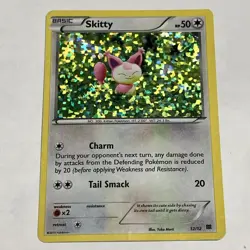 SKITTY 12/12 McDonald's Collection Promo Holo 2015 Basic Pokemon Card MCD15 LP - Image 1