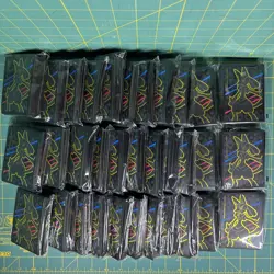 33x Crown Zenith Lucario Card Sleeves Sealed Pack Pokemon Elite Trainer Box 65ct - Image 1