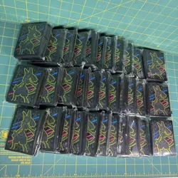 33x Crown Zenith Lucario Card Sleeves Sealed Pack Pokemon Elite Trainer Box 65ct - Image 4
