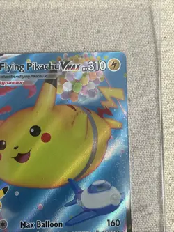 Pokemon TCG Flying Pikachu VMAX Holo Ultra Rare Card 007/025 Celebrations - Image 4