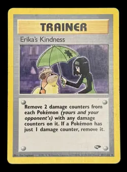 Pokemon TCG Erika's Kindness Gym Challenge Card 103/132 Regular Rare - Image 1