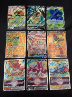Pokemon Card Lot Full Art EX Shiny V Max V Star Ultra Rare NM/LP Pokemon Cards - Image 1