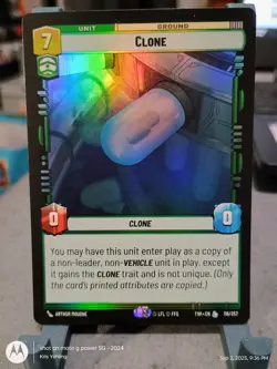 Star Wars Unlimited - Twilight of the Republic - Clone Legendary Foil Card #116 - Image 1
