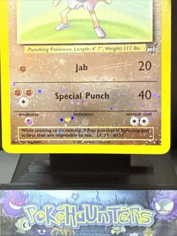 Pokemon Card Hitmonchan 2 Best of Game Reverse Holo Promo Near Mint - Image 3