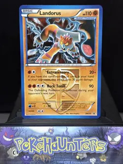 Pokemon Card Landorus BW79 Black & White Black Star Promo Near Mint - Image 1