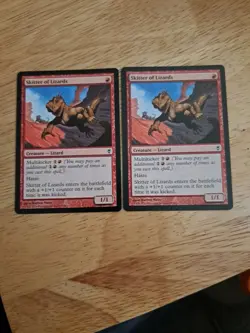 MTG - 2x Skitter of Lizards - Conspiracy - NM - Image 1