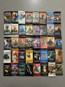 Magic the Gathering Sealed Booster Pack Lot (all sets 4th Ed. to present) - Image 3
