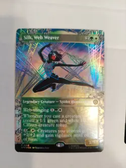 Silk, Web Weaver (Borderless) Marvel's Spider-Man Foil - Image 1