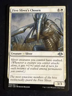 1x First Sliver's Chosen (9) Modern Horizons LP MTG Magic the Gathering x1 MKE - Image 1