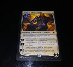 MTG Tezzeret, Cruel Captain Edge of Eternities Regular Mythic Rare Planeswalker - Image 1