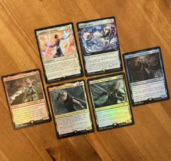 MTG Final Fantasy Foil Lot, Surge, Promo, Buy-A-Box, Yuna Cloud Sephiroth Moogle - Image 1