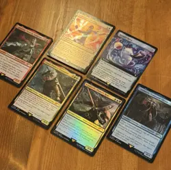 MTG Final Fantasy Foil Lot, Surge, Promo, Buy-A-Box, Yuna Cloud Sephiroth Moogle - Image 2