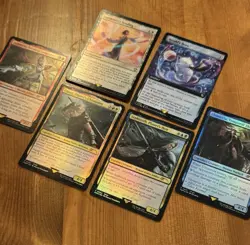 MTG Final Fantasy Foil Lot, Surge, Promo, Buy-A-Box, Yuna Cloud Sephiroth Moogle - Image 3