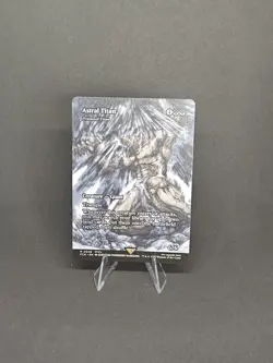 MTG Final Fantasy - Astral Titan (Primeval Titan) [Borderless NON-FOIL] - Image 1