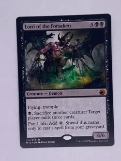 MTG Lord of the Forsaken Innistrad: Midnight Hunt Regular - Image 1
