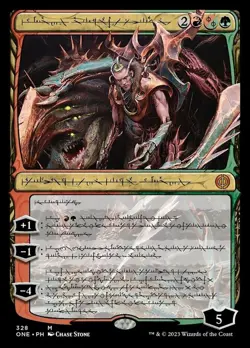 Lukka, Bound to Ruin - Phyrexian x1 - Phyrexia: All Will Be One - NM-Mint, Engli - Image 1
