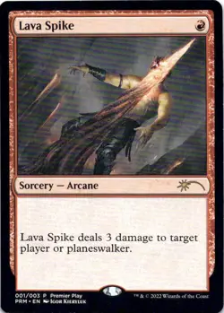 MTG Lava Spike (1) | NM | Pro Tour Promos (PTP) - Image 1