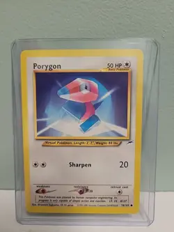Pokemon TCG Porygon 78/105 Neo Destiny Unlimited MINT - Image 1
