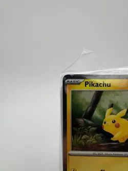 Pikachu 025/165 Pokemon Holiday Calendar 2025 Festive Stamp Cosmo Promo SEALED - Image 2