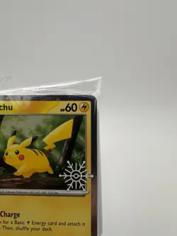 Pikachu 025/165 Pokemon Holiday Calendar 2025 Festive Stamp Cosmo Promo SEALED - Image 3