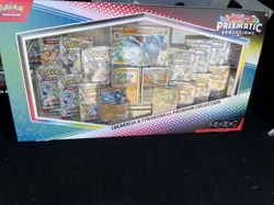 Pokemon TCG SV Prismatic Evolutions Lucario EX & Tyranitar EX Premium Collection - Image 2