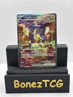Pokemon TCG Raging Bolt EX Temporal Forces 208/162 Special Illustration - Image 1
