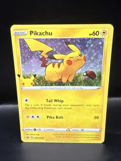 Pokemon TCG Pikachu SWSH039 Holo General Mills Promo 25th Anniversary NM - Image 2