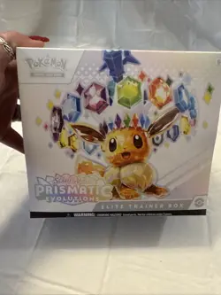 Pokemon Prismatic Evolutions Elite Trainer Box ETB Factory Sealed TCG Fast Ship - Image 1