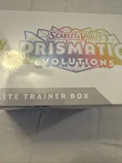 Pokemon Prismatic Evolutions Elite Trainer Box ETB Factory Sealed TCG Fast Ship - Image 3