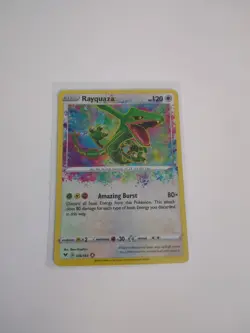 Pokemon Sword & Shield Vivid Voltage Rayquaza 138/185 Amazing Rare NM - Image 1