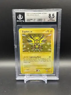 Zapdos HOLO R #150 2009 Pokemon Platinum Supreme Victors BGS 8.5 - Image 1