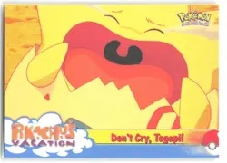 1998 Pokemon The First Movie #43 Don't Cry, Togepi! Blue Label - Image 1