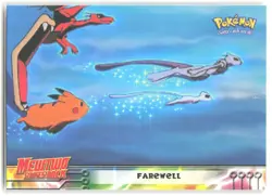 1998 Pokemon The First Movie #39 Farewell Blue Label - Image 1