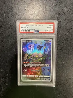 2022 Pokemon SWSH JPN ~ Mew VSTAR Universe Full Art ~ 183/172 ~ PSA 10 - Image 1
