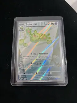 Pokemon TCG Reuniclus 212 Black Star Promo Black Bolt NM/M Condition - Image 1