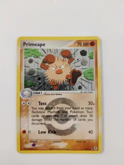 Pokemon TCG Primeape 28/112 Fire Red & Leaf Green Reverse Holo Excellent Cond - Image 1