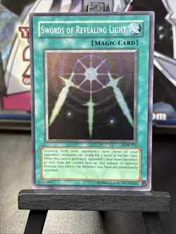 Swords of Revealing Light LOB-101 The Legend of Blue Eyes White Dragon Unlimited - Image 1