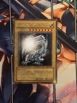 Yu-Gi-Oh! Blue-Eyes White Dragon SDK-001 1st Edition Ultra Rare 2002 NM/M - Image 2