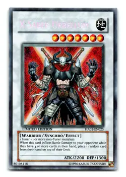 X-Saber Urbellum HA01-EN025 Limited Secret Rare NM - Image 1