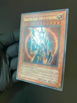 YU-GI-OH! BLACK LUSTER SOLDIER ULTRA RARE IOC-025 1ST EDITION ENGLISH EX/NM - Image 2