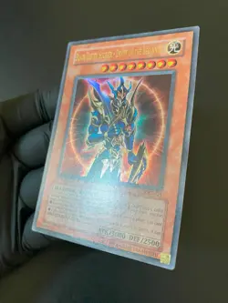 YU-GI-OH! BLACK LUSTER SOLDIER ULTRA RARE IOC-025 1ST EDITION ENGLISH EX/NM - Image 4