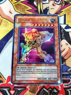 Elemental Hero Bladedge ysd-en019 Unltd Ed (MP) Ultra Rare Yu-Gi-Oh! - Image 1